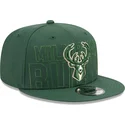 kepure-plokscia-zalia-snapback-9fifty-draft-edition-2023-milwaukee-bucks-nba-new-era