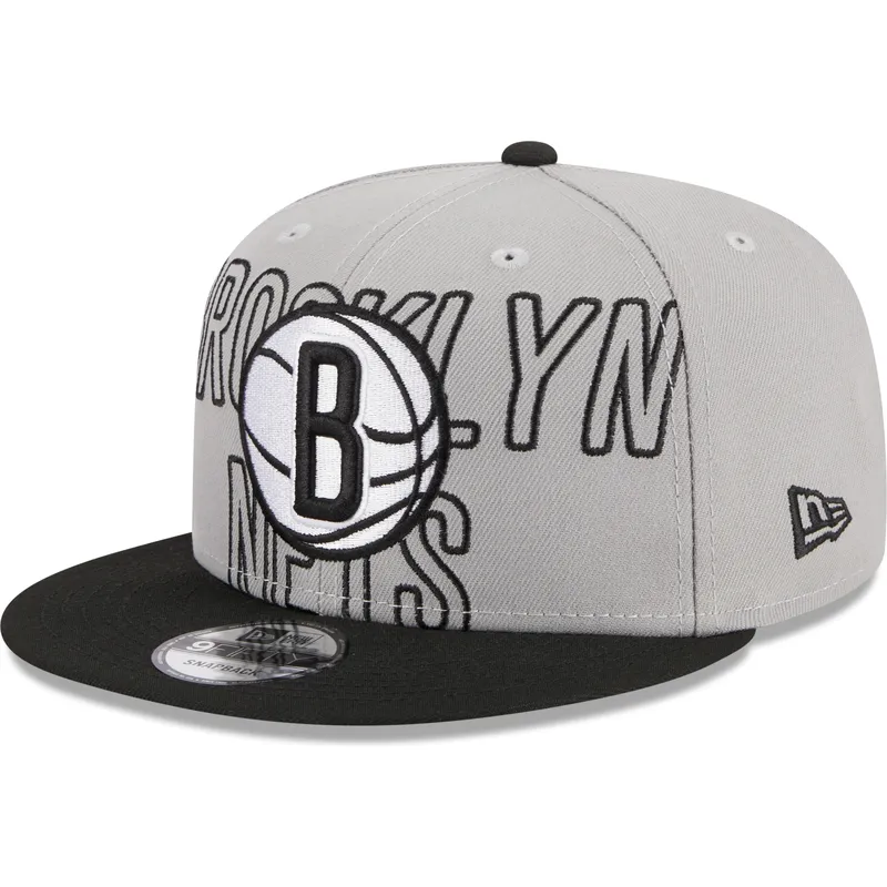 kepure-plokscia-pilka-snapback-9fifty-draft-edition-2023-brooklyn-nets-nba-new-era