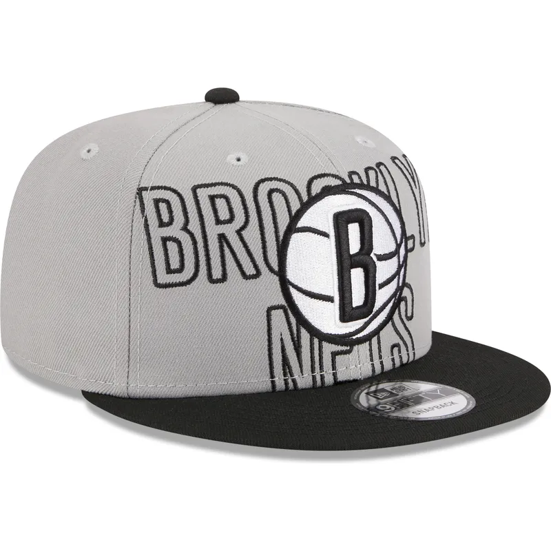 kepure-plokscia-pilka-snapback-9fifty-draft-edition-2023-brooklyn-nets-nba-new-era