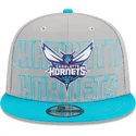 kepure-plokscia-pilka-snapback-9fifty-draft-edition-2023-charlotte-hornets-nba-new-era