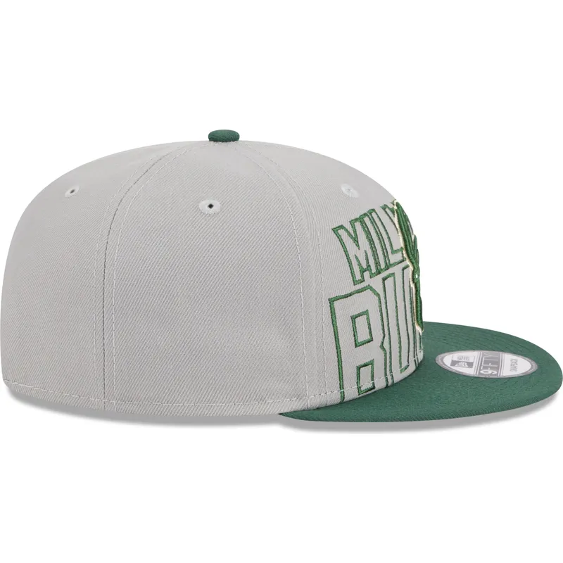 kepure-plokscia-pilka-snapback-9fifty-draft-edition-2023-milwaukee-bucks-nba-new-era