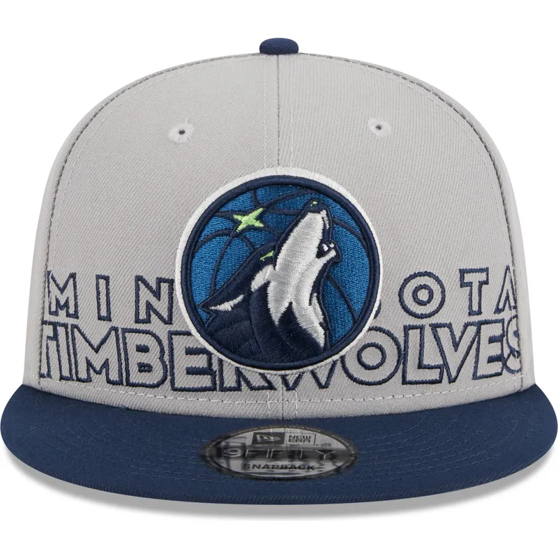 kepure-plokscia-pilka-snapback-9fifty-draft-edition-2023-minnesota-timberwolves-nba-new-era