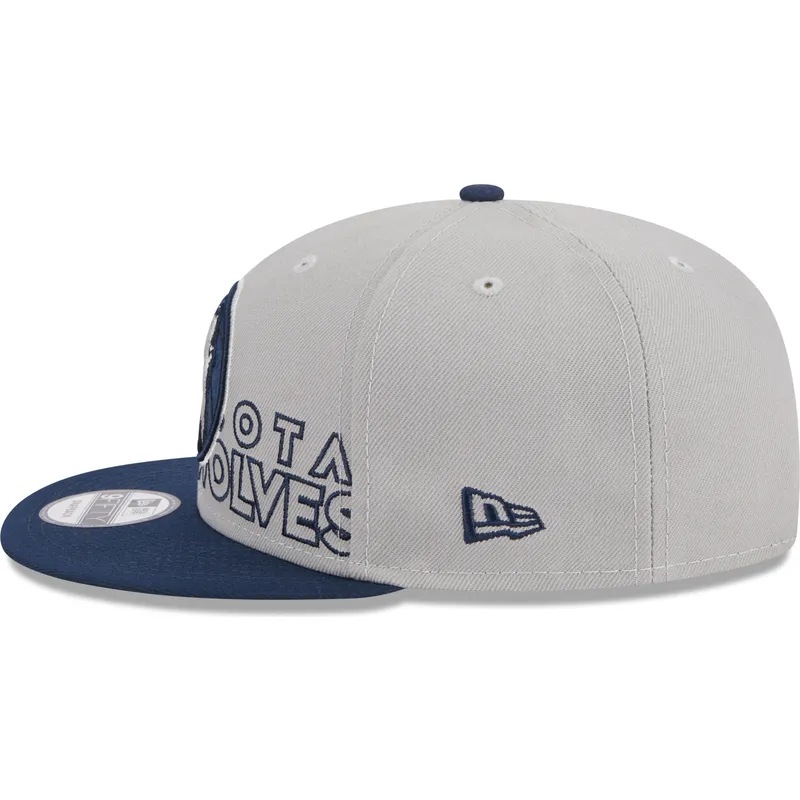kepure-plokscia-pilka-snapback-9fifty-draft-edition-2023-minnesota-timberwolves-nba-new-era