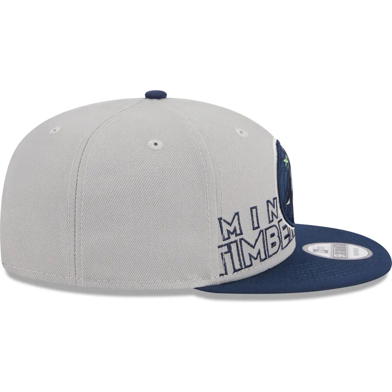 kepure-plokscia-pilka-snapback-9fifty-draft-edition-2023-minnesota-timberwolves-nba-new-era