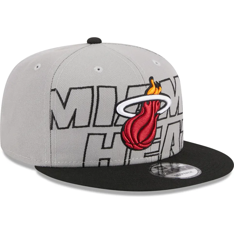 kepure-plokscia-pilka-snapback-9fifty-draft-edition-2023-miami-heat-nba-new-era