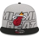 kepure-plokscia-pilka-snapback-9fifty-draft-edition-2023-miami-heat-nba-new-era