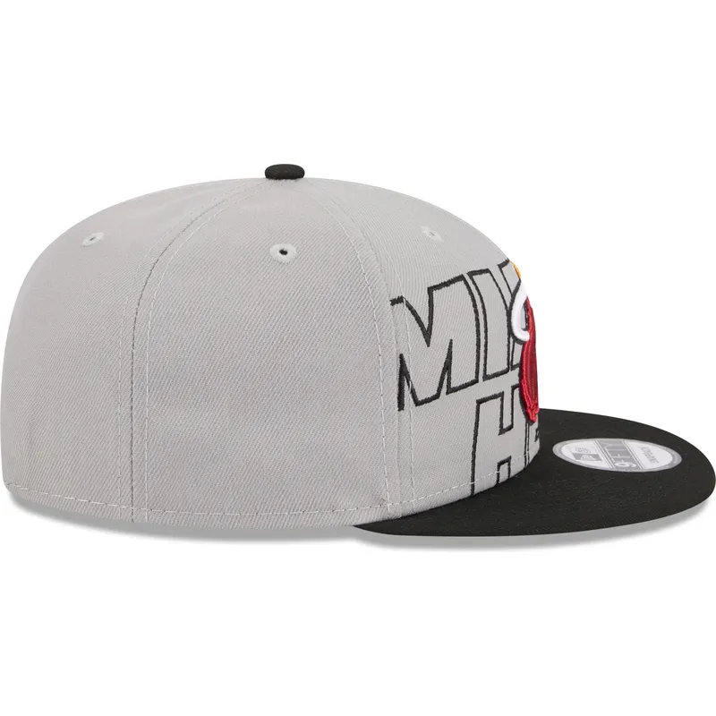 kepure-plokscia-pilka-snapback-9fifty-draft-edition-2023-miami-heat-nba-new-era