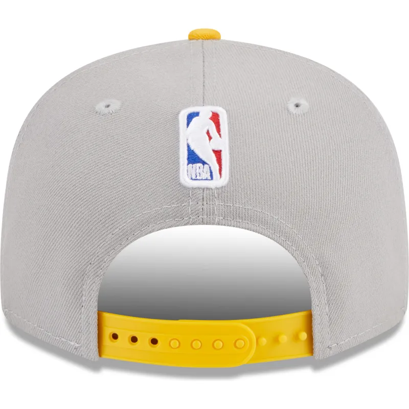 kepure-plokscia-pilka-snapback-9fifty-draft-edition-2023-los-angeles-lakers-nba-new-era