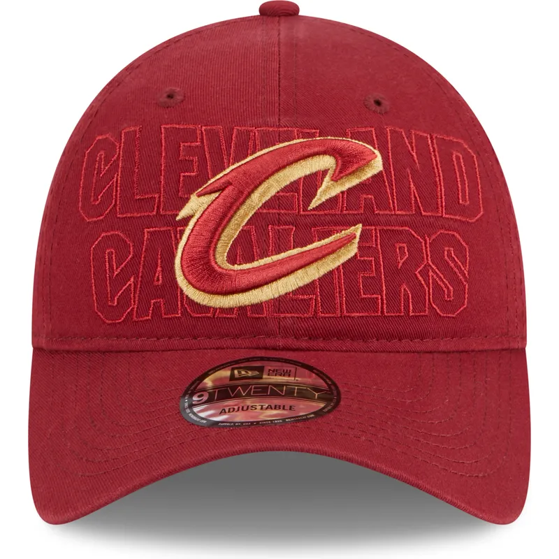 cap-islenkta-red-adjustable-strap-9twenty-draft-edition-2023-cleveland-cavaliers-nba-new-era