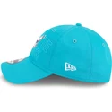 kepure-islenkta-melyna-reguliuojama-juostele-9twenty-draft-edition-2023-charlotte-hornets-nba-new-era