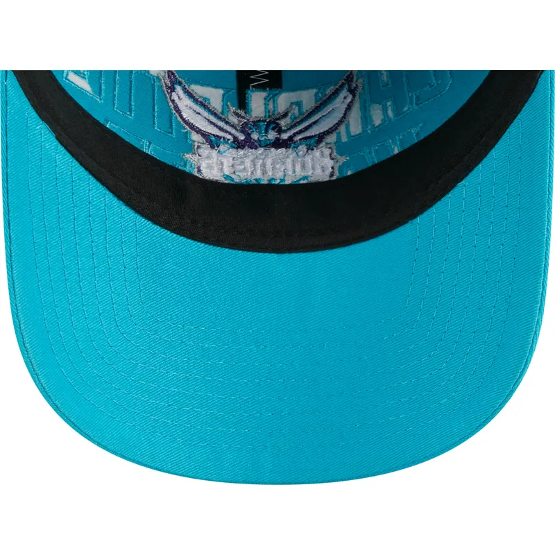 cap-islenkta-blue-adjustable-strap-9twenty-draft-edition-2023-charlotte-hornets-nba-new-era