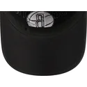 kepure-islenkta-juoda-reguliuojama-juostele-9twenty-draft-edition-2023-brooklyn-nets-nba-new-era