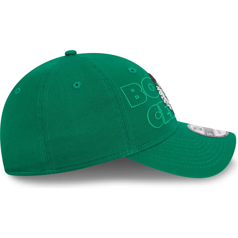 kepure-islenkta-zalia-reguliuojamas-9twenty-draft-edition-2023-boston-celtics-nba-new-era