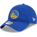 cap-islenkta-blue-adjustable-strap-9twenty-draft-edition-2023-golden-state-warriors-nba-new-era