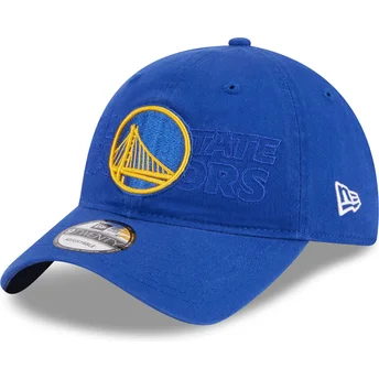 Kepurė išlenkta mėlyna reguliuojama juostelė 9TWENTY Draft Edition 2023 Golden State Warriors NBA New Era