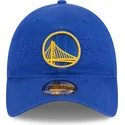 cap-islenkta-blue-adjustable-strap-9twenty-draft-edition-2023-golden-state-warriors-nba-new-era