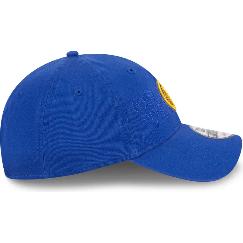 cap-islenkta-blue-adjustable-strap-9twenty-draft-edition-2023-golden-state-warriors-nba-new-era