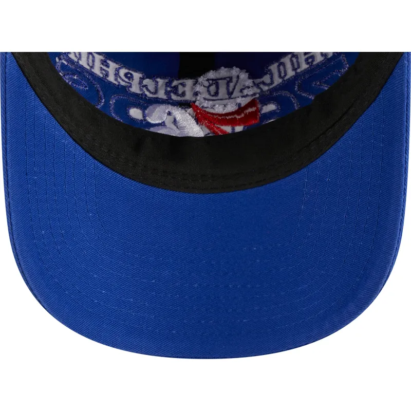 kepure-islenkta-melyna-reguliuojamas-9twenty-draft-edition-2023-philadelphia-76ers-nba-new-era