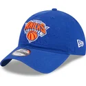 kepure-islenkta-melyna-reguliuojamas-9twenty-draft-edition-2023-new-york-knicks-nba-new-era