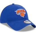 kepure-islenkta-melyna-reguliuojamas-9twenty-draft-edition-2023-new-york-knicks-nba-new-era