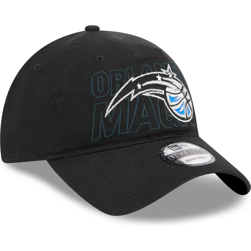 czarna-zakrzywiona-czapka-z-regulacja-9twenty-draft-edition-2023-orlando-magic-nba-new-era