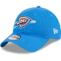 kepure-islenkta-melyna-reguliuojamas-9twenty-draft-edition-2023-oklahoma-city-thunder-nba-new-era