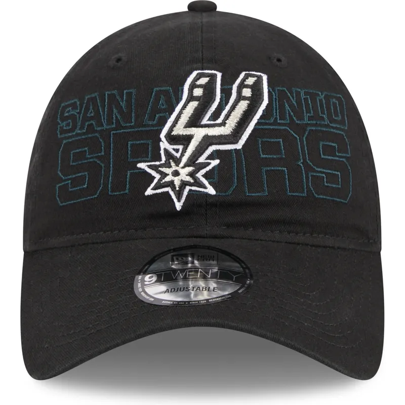 cap-islenkta-black-adjustable-strap-9twenty-draft-edition-2023-san-antonio-spurs-nba-new-era