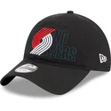 cap-islenkta-black-adjustable-strap-9twenty-draft-edition-2023-portland-trail-blazers-nba-new-era