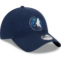 kepure-islenkta-tamsiai-melyna-reguliuojamas-9twenty-draft-edition-2023-minnesota-timberwolves-nba-new-era