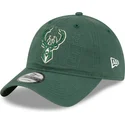 kepure-islenkta-zalia-reguliuojamas-9twenty-draft-edition-2023-milwaukee-bucks-nba-new-era