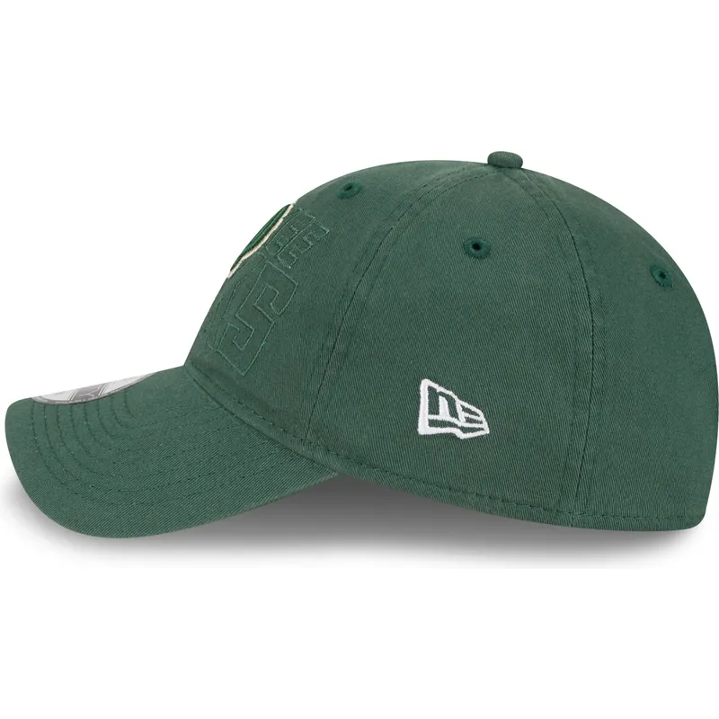 kepure-islenkta-zalia-reguliuojamas-9twenty-draft-edition-2023-milwaukee-bucks-nba-new-era