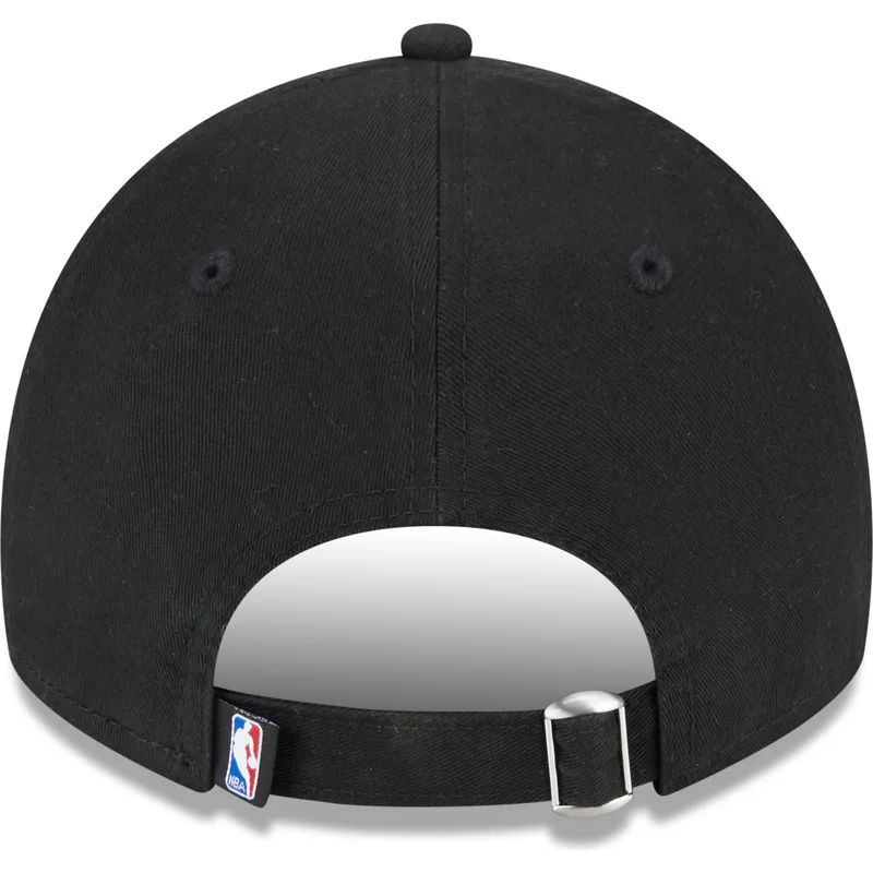 cap-islenkta-black-adjustable-strap-9twenty-draft-edition-2023-miami-heat-nba-new-era