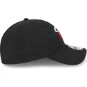 kepure-islenkta-juoda-reguliuojama-juostele-9twenty-draft-edition-2023-miami-heat-nba-new-era