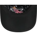 kepure-islenkta-juoda-reguliuojama-juostele-9twenty-draft-edition-2023-miami-heat-nba-new-era