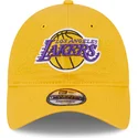 kepure-islenkta-geltona-reguliuojamas-9twenty-draft-edition-2023-los-angeles-lakers-nba-new-era