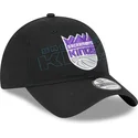 kepure-islenkta-juoda-reguliuojamas-9twenty-draft-edition-2023-sacramento-kings-nba-new-era