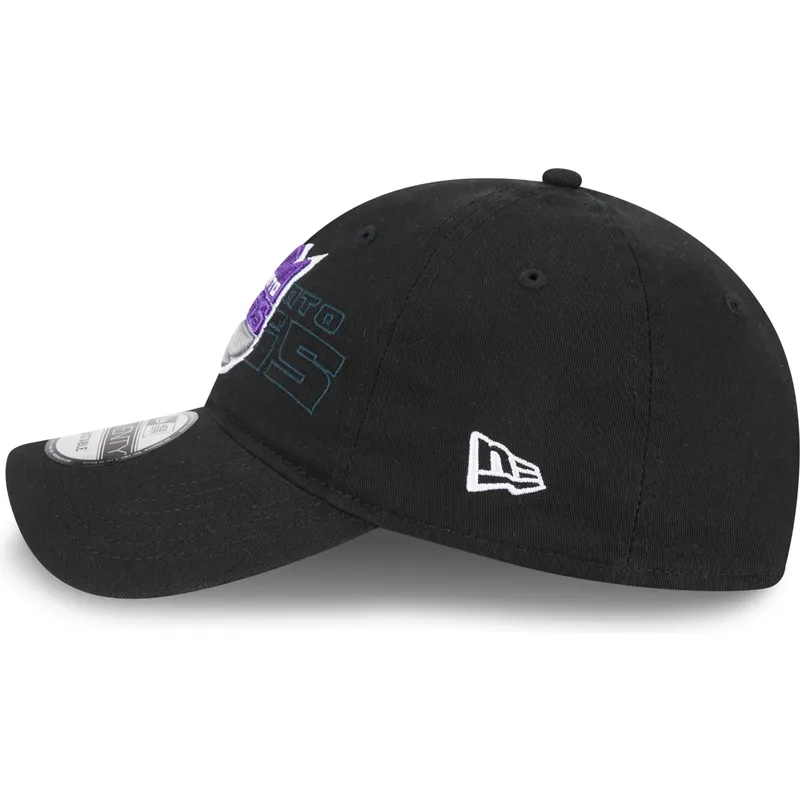 kepure-islenkta-juoda-reguliuojamas-9twenty-draft-edition-2023-sacramento-kings-nba-new-era