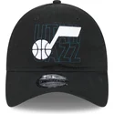 kepure-islenkta-juoda-reguliuojamas-9twenty-draft-edition-2023-utah-jazz-nba-new-era