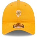 kepure-islenkta-oranzine-reguliuojamas-9twenty-mini-san-francisco-giants-mlb-new-era