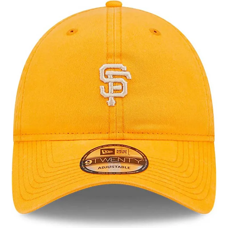 kepure-islenkta-oranzine-reguliuojamas-9twenty-mini-san-francisco-giants-mlb-new-era