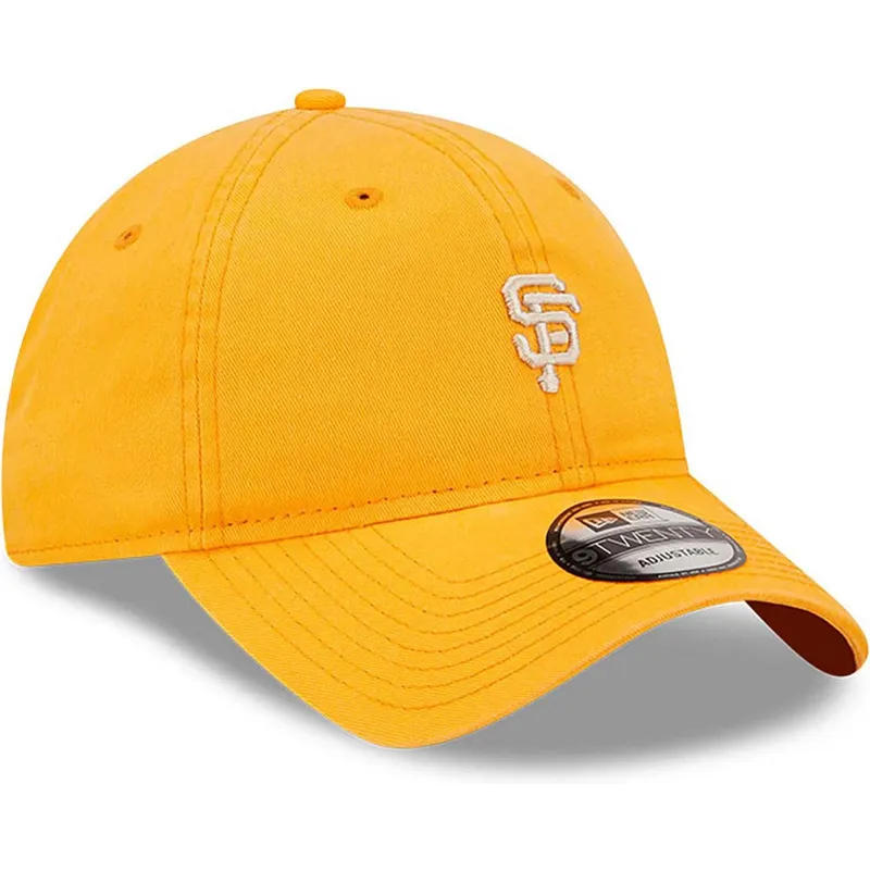 kepure-islenkta-oranzine-reguliuojamas-9twenty-mini-san-francisco-giants-mlb-new-era