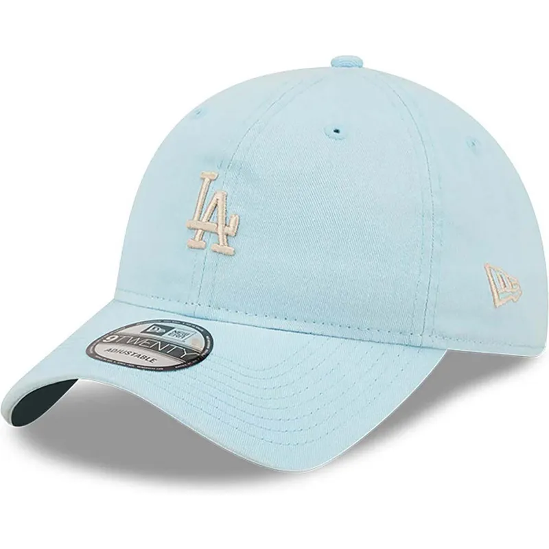 kepure-islenkta-melyna-reguliuojamas-9twenty-mini-los-angeles-dodgers-mlb-new-era