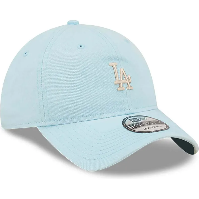 kepure-islenkta-melyna-reguliuojamas-9twenty-mini-los-angeles-dodgers-mlb-new-era