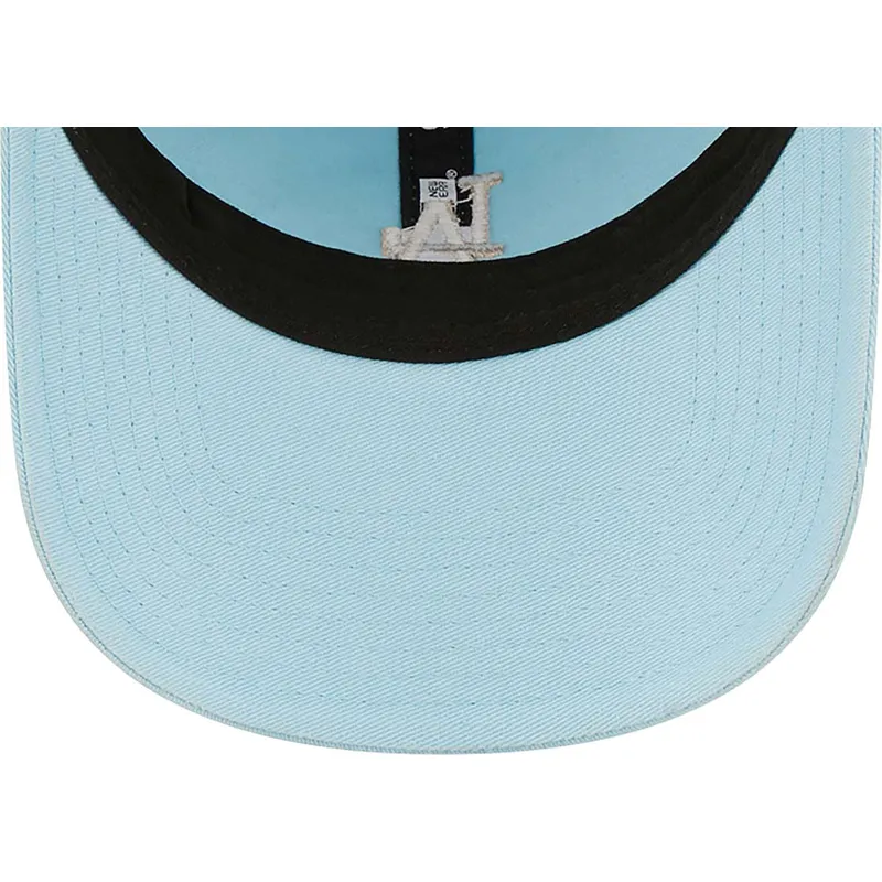 kepure-islenkta-melyna-reguliuojamas-9twenty-mini-los-angeles-dodgers-mlb-new-era