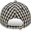 regulowana-czarna-czapka-z-daszkiem-dla-kobiet-9twenty-gingham-new-york-yankees-mlb-od-new-era