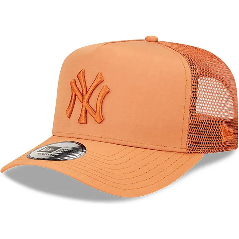 kepure-islenkta-ruda-snapback-a-frame-tech-ripstop-new-york-yankees-mlb-new-era