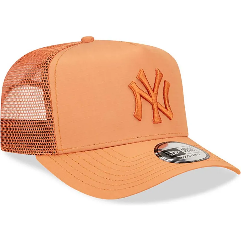 kepure-islenkta-ruda-snapback-a-frame-tech-ripstop-new-york-yankees-mlb-new-era