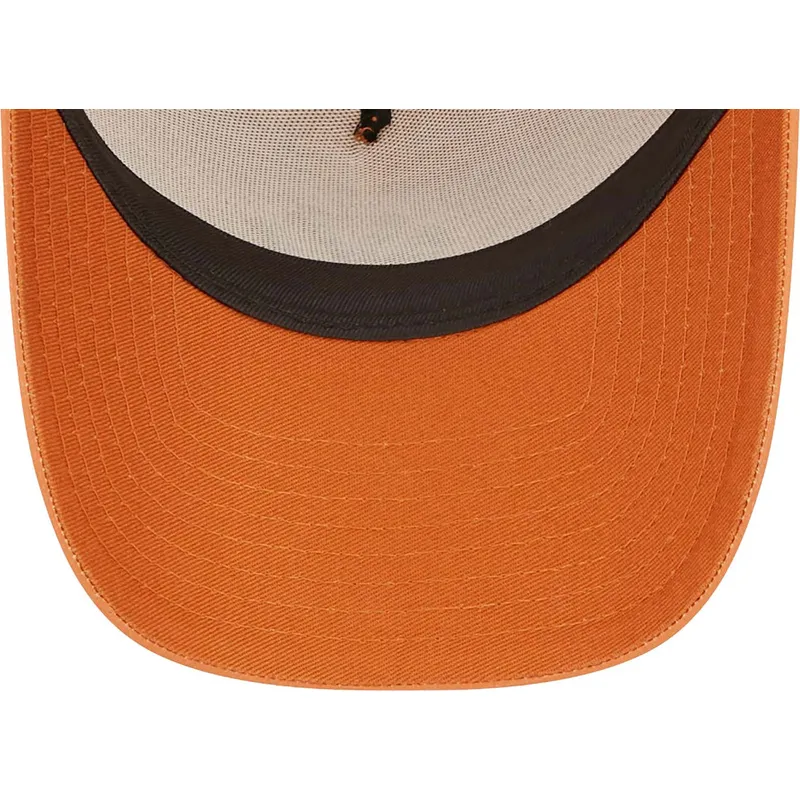 kepure-islenkta-ruda-snapback-a-frame-tech-ripstop-new-york-yankees-mlb-new-era