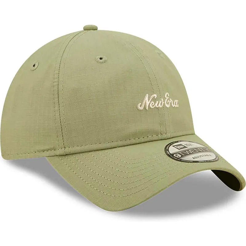 zielona-zakrzywiona-czapka-z-regulacja-9twenty-ripstop-new-era