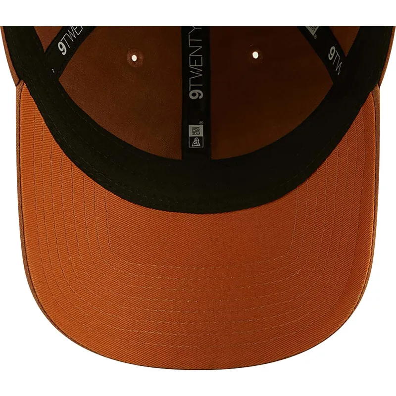 kepure-islenkta-ruda-reguliuojamas-9twenty-linen-new-era
